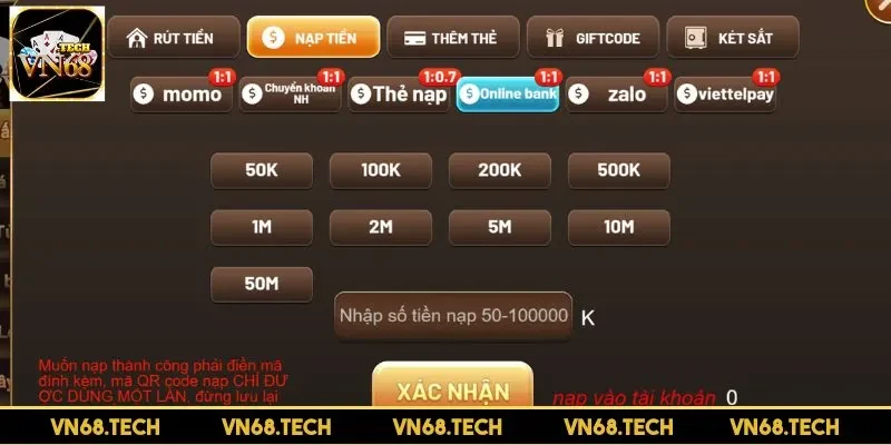nap-tien-vn68-phuong-thuc